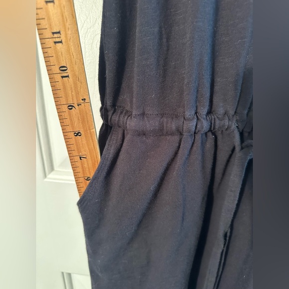 SUNDRY x EVEREVE Black Weekender Tank Racerback Dress Drawstring POCKET 1 SM USA - Picture 14 of 14